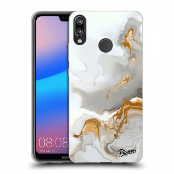 Picasee silikonový černý obal pro Huawei P20 Lite - Her