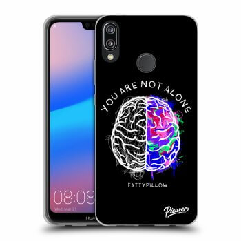 Obal pro Huawei P20 Lite - Brain - White
