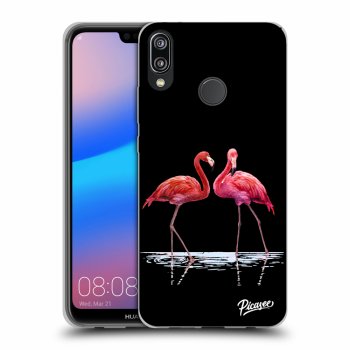 Obal pro Huawei P20 Lite - Flamingos couple
