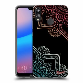 Obal pro Huawei P20 Lite - Flowers pattern