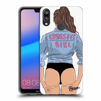 Obal pro Huawei P20 Lite - Crossfit girl - nickynellow