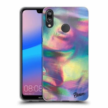 Picasee silikonový průhledný obal pro Huawei P20 Lite - Holo