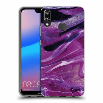 Obal pro Huawei P20 Lite - Purple glitter