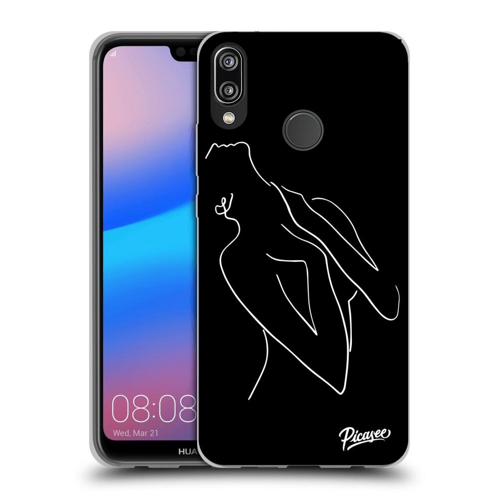 Picasee ULTIMATE CASE pro Huawei P20 Lite - Sensual girl White