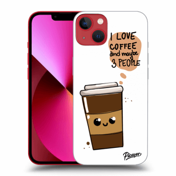 Obal pro Apple iPhone 14 Plus - Cute coffee