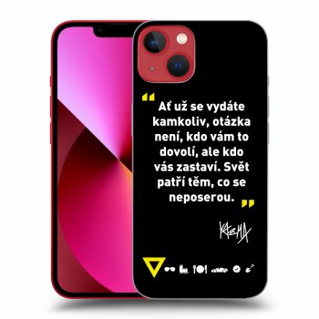 Obal pro Apple iPhone 14 Plus - Kazma - SVĚT PATŘÍ TĚM, CO SE NEPOSEROU