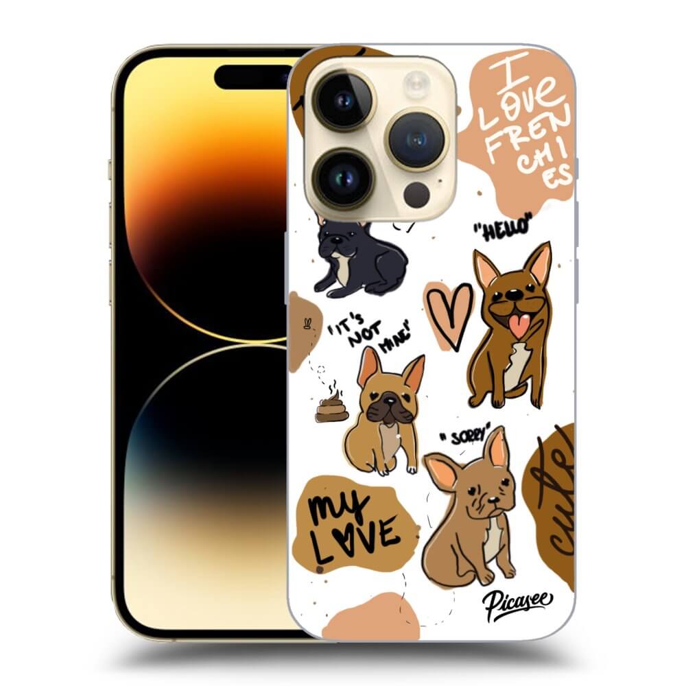 Picasee ULTIMATE CASE pro Apple iPhone 14 Pro - Frenchies