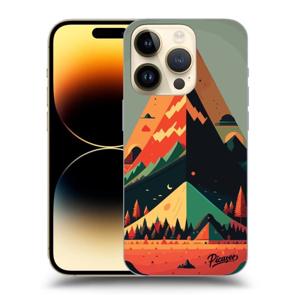 Picasee silikonový průhledný obal pro Apple iPhone 14 Pro - Oregon