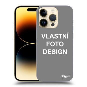 Picasee silikonový průhledný obal pro Apple iPhone 14 Pro - Vlastní fotka/motiv