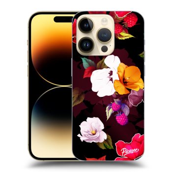 Obal pro Apple iPhone 14 Pro - Flowers and Berries