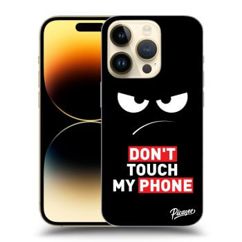 Obal pro Apple iPhone 14 Pro - Angry Eyes - Transparent
