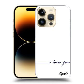 Obal pro Apple iPhone 14 Pro - I love you