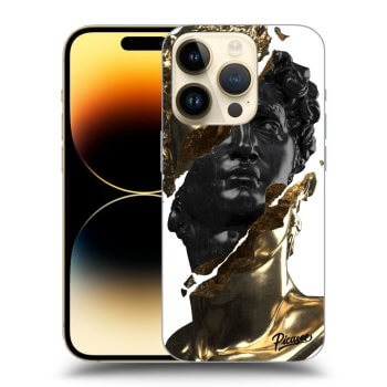 Obal pro Apple iPhone 14 Pro - Gold - Black
