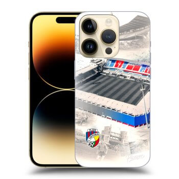 Picasee silikonový průhledný obal pro Apple iPhone 14 Pro - FC Viktoria Plzeň G