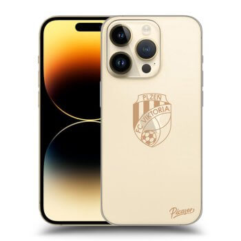 Picasee silikonový průhledný obal pro Apple iPhone 14 Pro - FC Viktoria Plzeň I