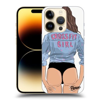 Obal pro Apple iPhone 14 Pro - Crossfit girl - nickynellow