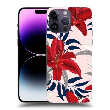 Obal pro Apple iPhone 14 Pro Max - Red Lily