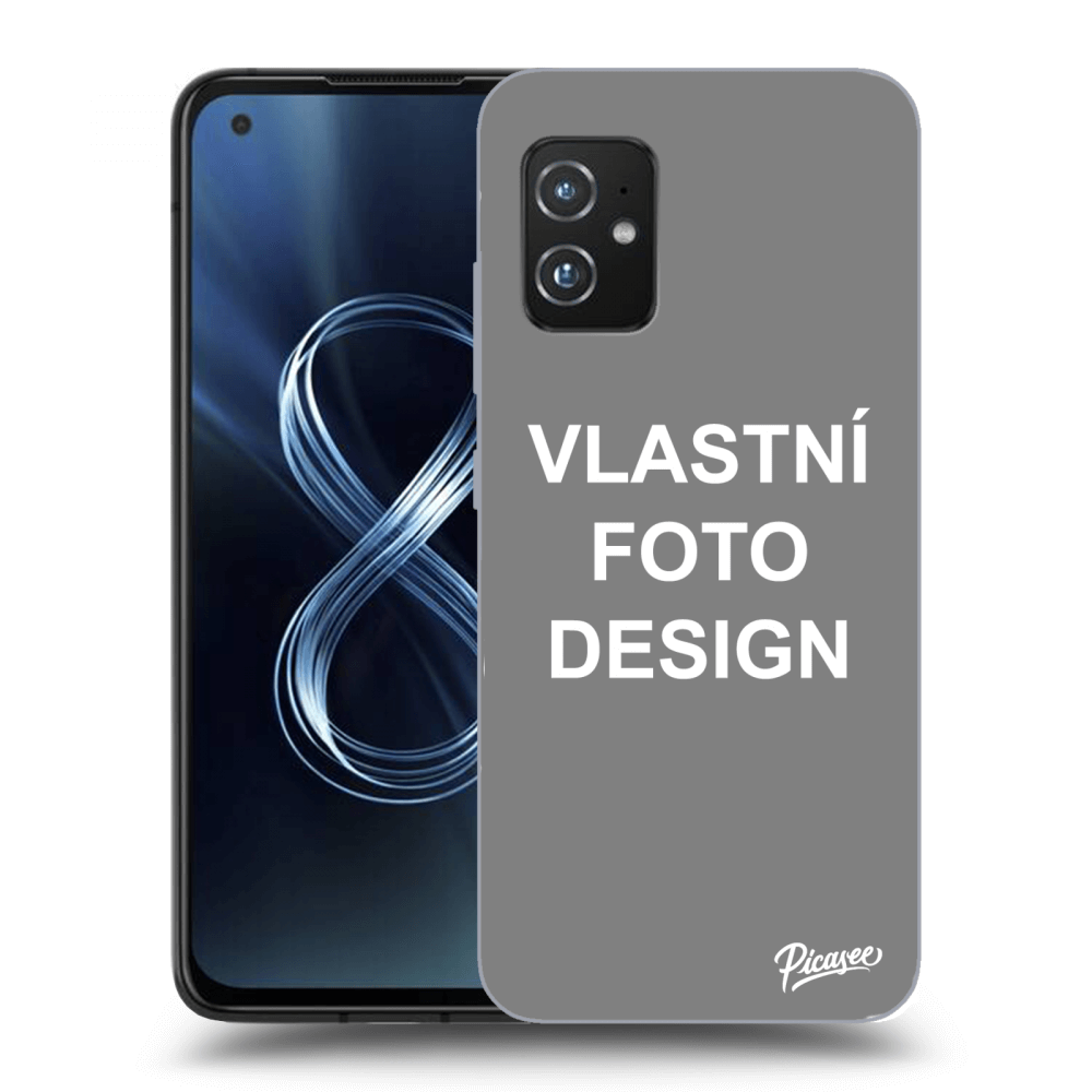 Picasee silikonový průhledný obal pro Asus Zenfone 8 ZS590KS - Vlastní fotka/motiv