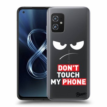 Obal pro Asus Zenfone 8 ZS590KS - Angry Eyes - Transparent