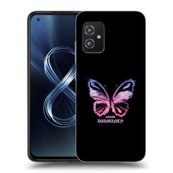 Obal pro Asus Zenfone 8 ZS590KS - Diamanty Purple