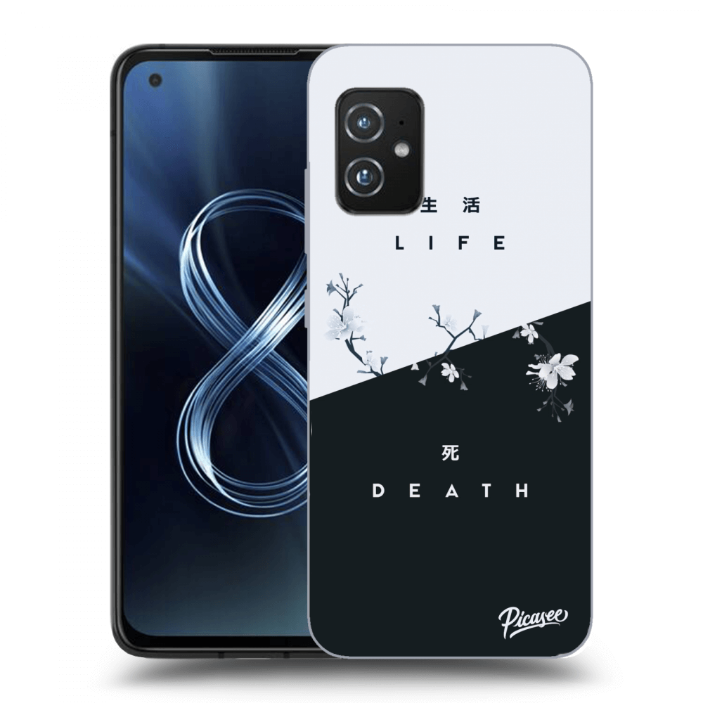 Picasee silikonový průhledný obal pro Asus Zenfone 8 ZS590KS - Life - Death