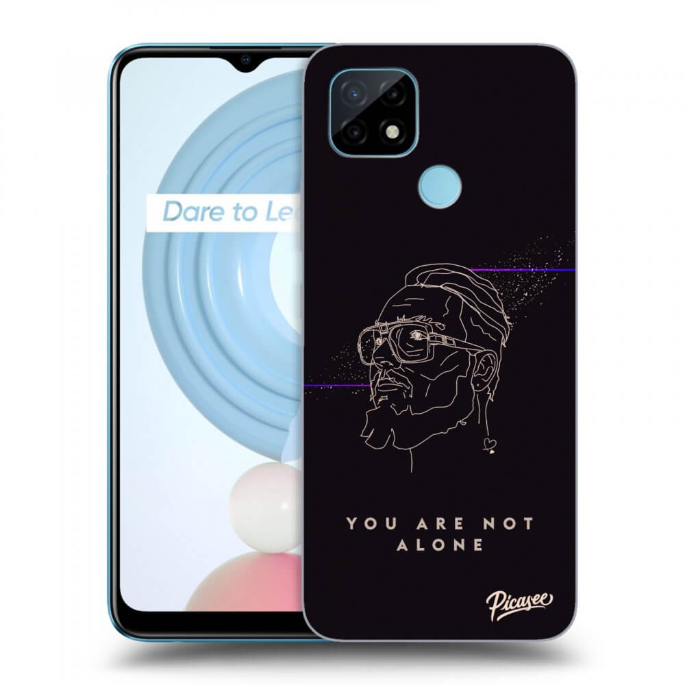 Picasee ULTIMATE CASE pro Realme C21Y - You are not alone