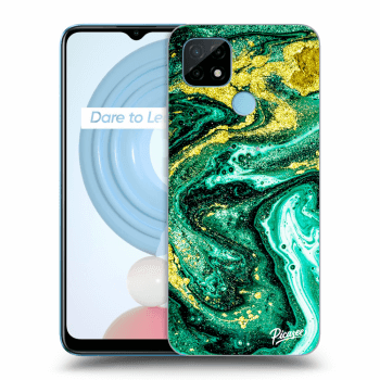 Obal pro Realme C21Y - Green Gold