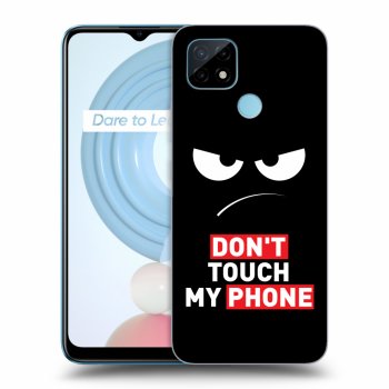 Obal pro Realme C21Y - Angry Eyes - Transparent
