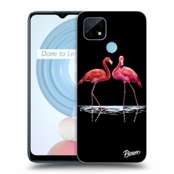 Obal pro Realme C21Y - Flamingos couple