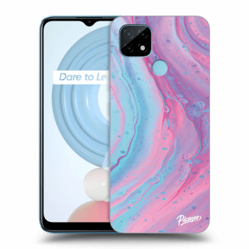 Obal pro Realme C21Y - Pink liquid