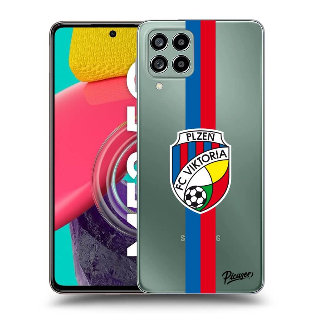 Picasee silikonový průhledný obal pro Samsung Galaxy M53 5G - FC Viktoria Plzeň H
