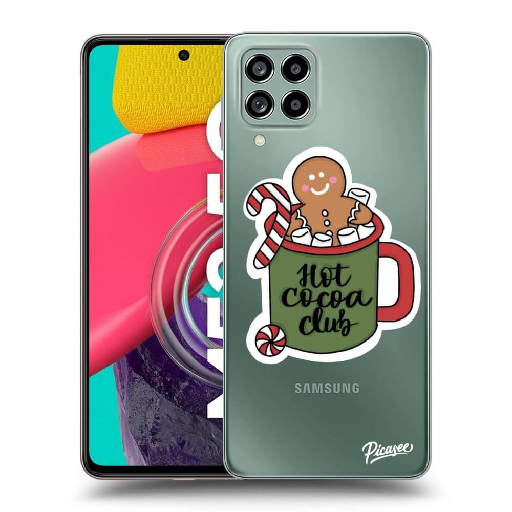 Picasee silikonový průhledný obal pro Samsung Galaxy M53 5G - Hot Cocoa Club