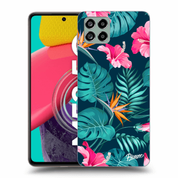 Obal pro Samsung Galaxy M53 5G - Pink Monstera