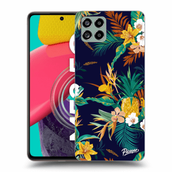 Picasee silikonový průhledný obal pro Samsung Galaxy M53 5G - Pineapple Color