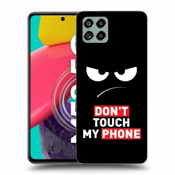 Obal pro Samsung Galaxy M53 5G - Angry Eyes - Transparent