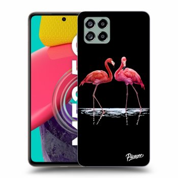 Obal pro Samsung Galaxy M53 5G - Flamingos couple