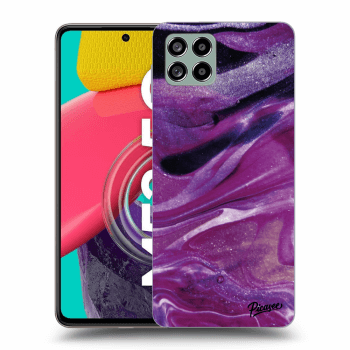 Obal pro Samsung Galaxy M53 5G - Purple glitter