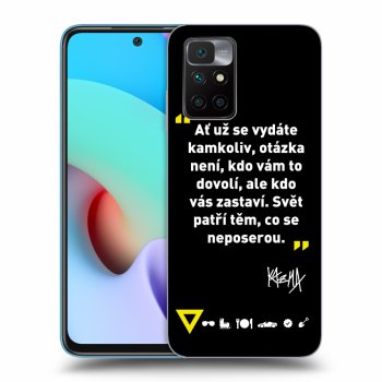 Obal pro Xiaomi Redmi 10 (2022) - Kazma - SVĚT PATŘÍ TĚM, CO SE NEPOSEROU