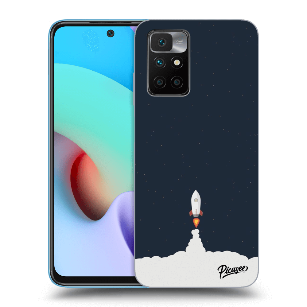 Picasee silikonový průhledný obal pro Xiaomi Redmi 10 (2022) - Astronaut 2