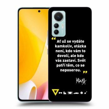 Obal pro Xiaomi 12 Lite - Kazma - SVĚT PATŘÍ TĚM, CO SE NEPOSEROU