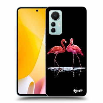 Obal pro Xiaomi 12 Lite - Flamingos couple