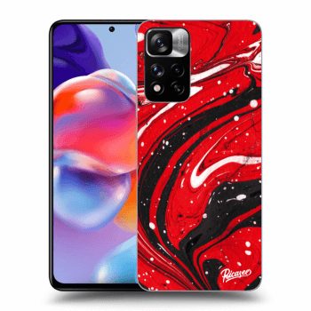 Obal pro Xiaomi Redmi Note 11 Pro+ 5G - Red black