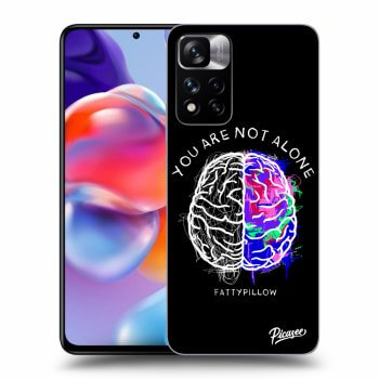 Obal pro Xiaomi Redmi Note 11 Pro+ 5G - Brain - White