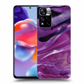 Obal pro Xiaomi Redmi Note 11 Pro+ 5G - Purple glitter