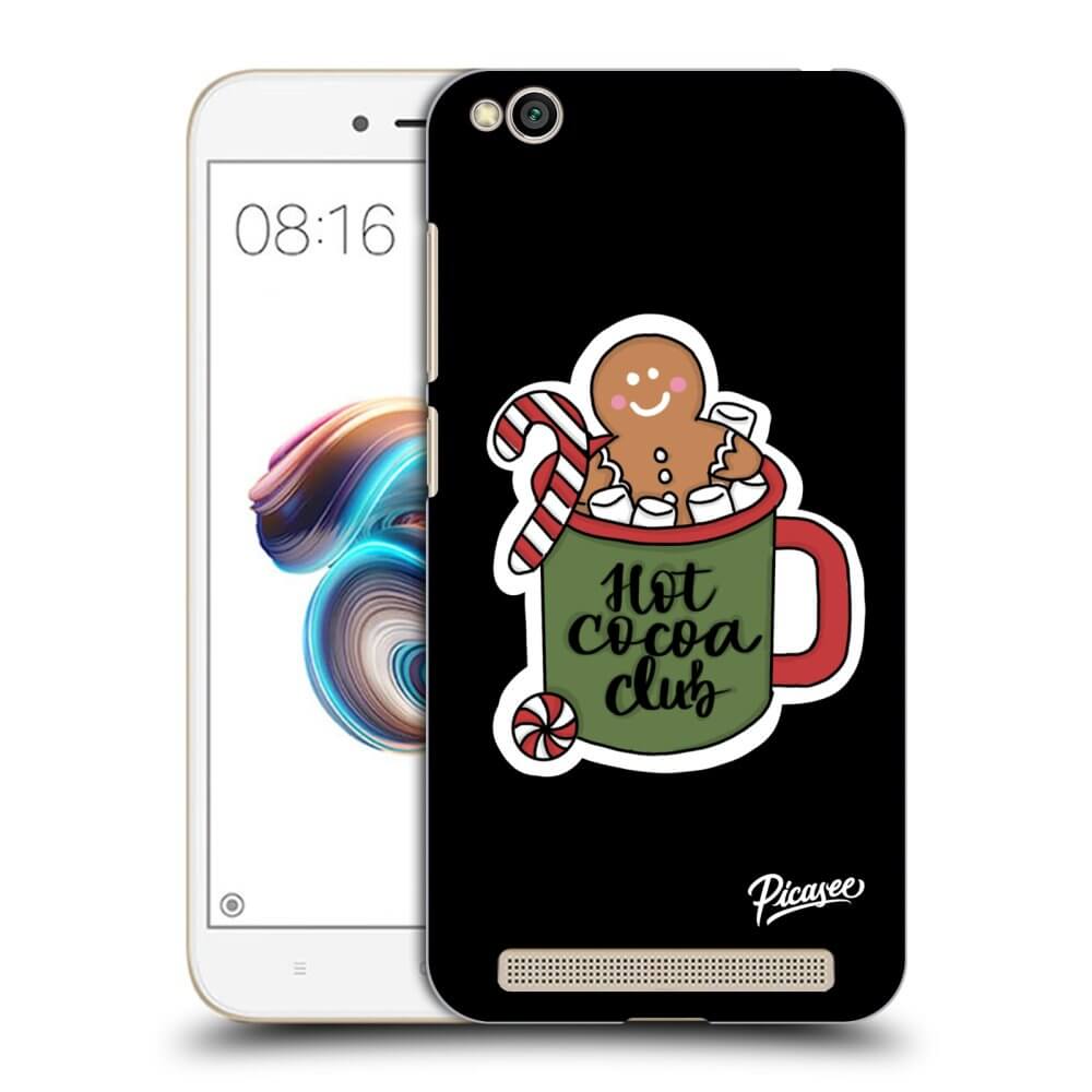 Picasee silikonový černý obal pro Xiaomi Redmi 5A - Hot Cocoa Club