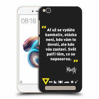 Obal pro Xiaomi Redmi 5A - Kazma - SVĚT PATŘÍ TĚM, CO SE NEPOSEROU