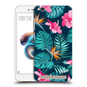 Obal pro Xiaomi Redmi 5A - Pink Monstera