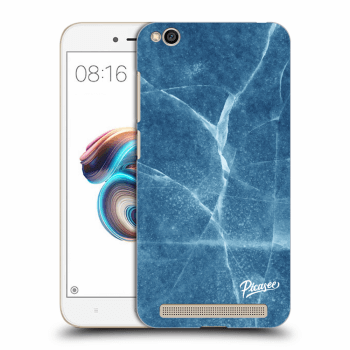 Picasee silikonový černý obal pro Xiaomi Redmi 5A - Blue marble