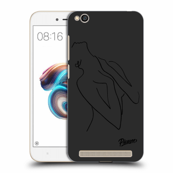 Picasee silikonový černý obal pro Xiaomi Redmi 5A - Sensual girl