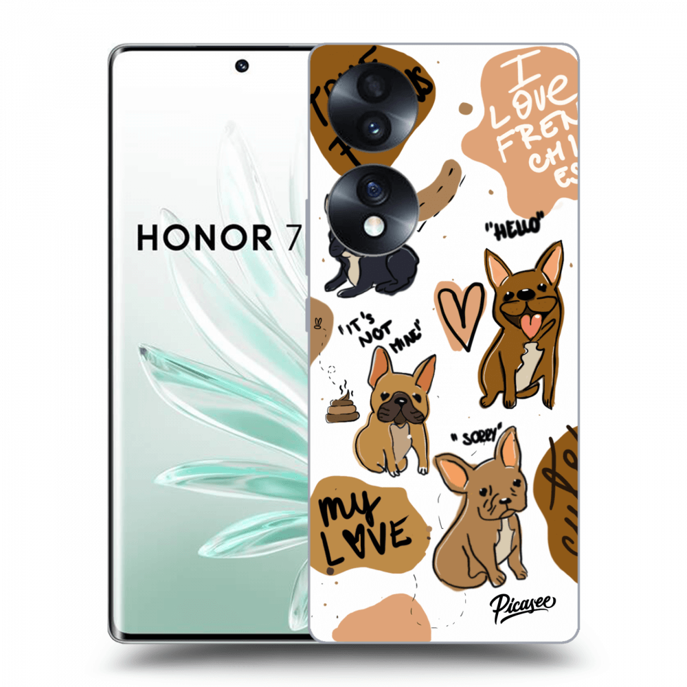 Picasee ULTIMATE CASE pro Honor 70 - Frenchies